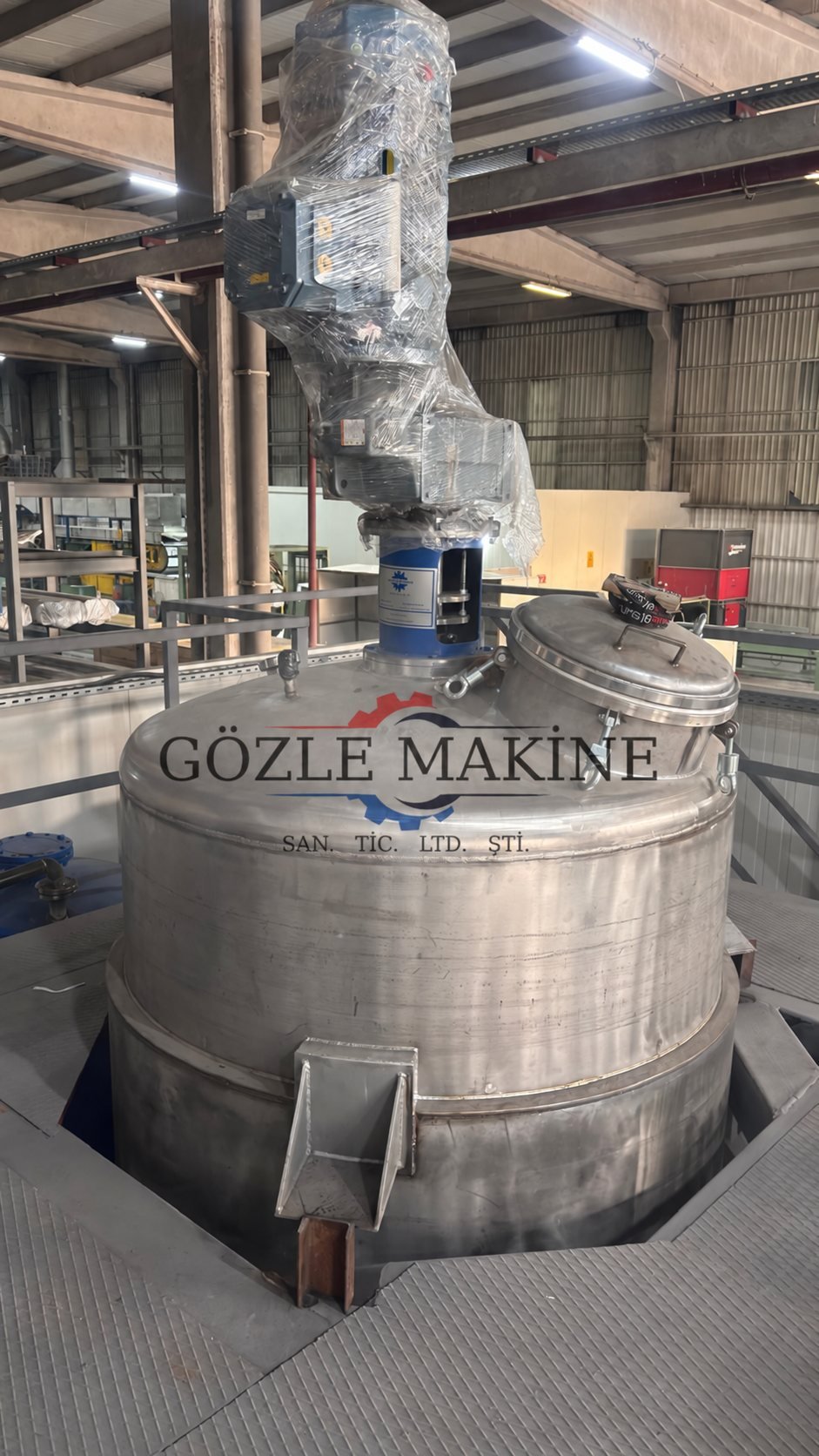 Mikser ve karıştırma sistemi — Gözle Makine