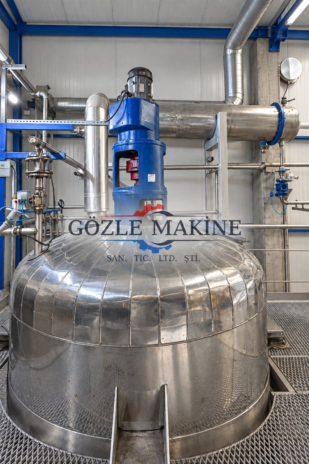 Reaktör sistemi — Gözle Makine